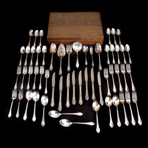 ENCHANTMENT Oneida 1881 Rogers Silverplate Salad Fork LONDON TOWN